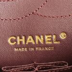 Chanel 2.55 Double Flap A37586 Black Aged Calfskin with Gold Hardware #TTRE-1 - Image 26