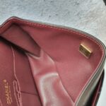 Chanel 2.55 Double Flap A37586 Black Aged Calfskin with Gold Hardware #TTRE-1 - Image 43