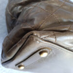 Chanel 2Way-bag Olive Brown Leather with Rustic Gold Hardware #TTLR-1 - Image 12