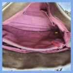 Chanel 2Way-bag Olive Brown Leather with Rustic Gold Hardware #TTLR-1 - Image 35