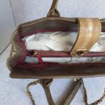 Chanel 2Way-bag Olive Brown Leather with Rustic Gold Hardware #TTLR-1 - Image 25