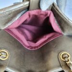 Chanel 2Way-bag Olive Brown Leather with Rustic Gold Hardware #TTLR-1 - Image 30