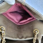 Chanel 2Way-bag Olive Brown Leather with Rustic Gold Hardware #TTLR-1 - Image 31