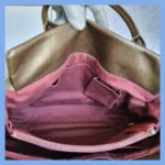 Chanel 2Way-bag Olive Brown Leather with Rustic Gold Hardware #TTLR-1 - Image 36