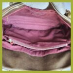 Chanel 2Way-bag Olive Brown Leather with Rustic Gold Hardware #TTLR-1 - Image 41