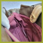 Chanel 2Way-bag Olive Brown Leather with Rustic Gold Hardware #TTLR-1 - Image 39