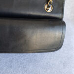 Chanel Vintage Medium Double Flap Black Lambskin with Gold Hardware #TTUE-1 - Image 25