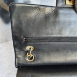 Chanel Vintage Medium Double Flap Black Lambskin with Gold Hardware #TTUE-1 - Image 22