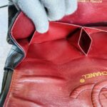 Chanel Vintage Medium Double Flap Black Lambskin with Gold Hardware #TTUE-1 - Image 32