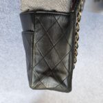 Chanel Vintage Medium Double Flap Black Lambskin with Gold Hardware #TTUE-1 - Image 11