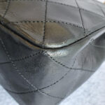 Chanel Vintage Medium Double Flap Black Lambskin with Gold Hardware #TTUE-1 - Image 17