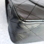 Chanel Vintage Medium Double Flap Black Lambskin with Gold Hardware #TTUE-1 - Image 18