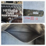 Hermes Birkin 35 Black Shiny Porosus with Palladium Plated Hardware #TTLR-15 - Image 31