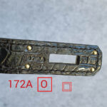 Hermes Birkin 35 Black Shiny Porosus with Palladium Plated Hardware #TTLR-15 - Image 12