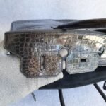 Hermes Birkin 35 Black Shiny Porosus with Palladium Plated Hardware #TTLR-15 - Image 30