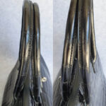 Hermes Birkin 35 Black Shiny Porosus with Palladium Plated Hardware #TTLR-15 - Image 27