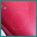 Chanel Jumbo Double Flap Red Grained Calfskin with Silver Hardware #TOKO-1 - Image 27