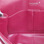 Chanel Jumbo Double Flap Red Grained Calfskin with Silver Hardware #TOKO-1 - Image 43