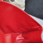 Chanel Jumbo Double Flap Red Grained Calfskin with Silver Hardware #TOKO-1 - Image 45