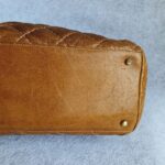 Chanel Shoulder Bag Brown Grained Calfskin with Rustic gold Hardware #TTRO-4 - Image 15