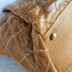 Chanel Shoulder Bag Brown Grained Calfskin with Rustic gold Hardware #TTRO-4 - Image 17