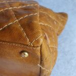 Chanel Shoulder Bag Brown Grained Calfskin with Rustic gold Hardware #TTRO-4 - Image 19