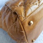 Chanel Shoulder Bag Brown Grained Calfskin with Rustic gold Hardware #TTRO-4 - Image 20