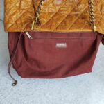 Chanel Shoulder Bag Brown Grained Calfskin with Rustic gold Hardware #TTRO-4 - Image 26