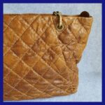Chanel Shoulder Bag Brown Grained Calfskin with Rustic gold Hardware #TTRO-4 - Image 4
