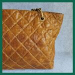 Chanel Shoulder Bag Brown Grained Calfskin with Rustic gold Hardware #TTRO-4 - Image 9