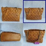 Chanel Shoulder Bag Brown Grained Calfskin with Rustic gold Hardware #TTRO-4 - Image 2