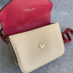 Christian Dior Sling Bag 2-Tones Pink Calf Leather with Silver Hardware #TOCO-4 - Image 17