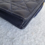 Dior Addict WOC Wallet On Chain/Clutch Blue Lambskin with Rustic Gold Hardware #TOEO-5 - Image 16