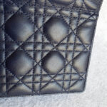 Dior Addict WOC Wallet On Chain/Clutch Blue Lambskin with Rustic Gold Hardware #TOEO-5 - Image 6