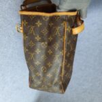 LV Batignolles Vertical M51153 Monogram Canvas with Leather and Gold Hardware #TOCS-2 - Image 8