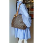 LV Batignolles Vertical M51153 Monogram Canvas with Leather and Gold Hardware #TOCS-2 - Image 29