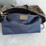 Salvatore Ferragamo Shoulder Bag Black Patent Leather with Silver Hardware #TTYR-3 - Image 26