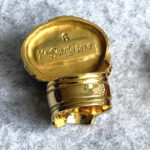 YSL Sz6 Arsty Ring Blue Lapis Stone wIth Gold Plated Hardware #KYYT-13 - Image 8