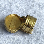 YSL Size 7 Arsty Ring Blue Lapis Stone with Gold Plated Hardware #KYYT-15 - Image 8