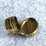 YSL Size 7 Arsty Ring Blue Lapis Stone with Gold Plated Hardware #KYYT-15 - Image 7