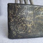 Chanel Large 2.55 Pouch/Clutch/O case Black/Gold Aged Calfskin with Gold Hardware #TREC-1 - Image 5