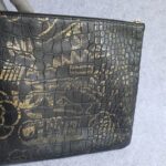 Chanel Large 2.55 Pouch/Clutch/O case Black/Gold Aged Calfskin with Gold Hardware #TREC-1 - Image 6