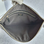 Chanel Large 2.55 Pouch/Clutch/O case Black/Gold Aged Calfskin with Gold Hardware #TREC-1 - Image 17