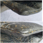 Chanel Large 2.55 Pouch/Clutch/O case Black/Gold Aged Calfskin with Gold Hardware #TREC-1 - Image 9