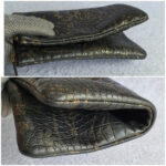 Chanel Large 2.55 Pouch/Clutch/O case Black/Gold Aged Calfskin with Gold Hardware #TREC-1 - Image 7