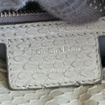 Dior Lady Dior Large Off White/Grey Snake Skin with Silver Hardware #TOOK-7 - Image 19
