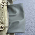 Dior Lady Dior Large Off White/Grey Snake Skin with Silver Hardware #TOOK-7 - Image 30