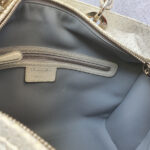 Dior Lady Dior Large Off White/Grey Snake Skin with Silver Hardware #TOOK-7 - Image 35