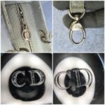 Dior Lady Dior Large Off White/Grey Snake Skin with Silver Hardware #TOOK-7 - Image 22