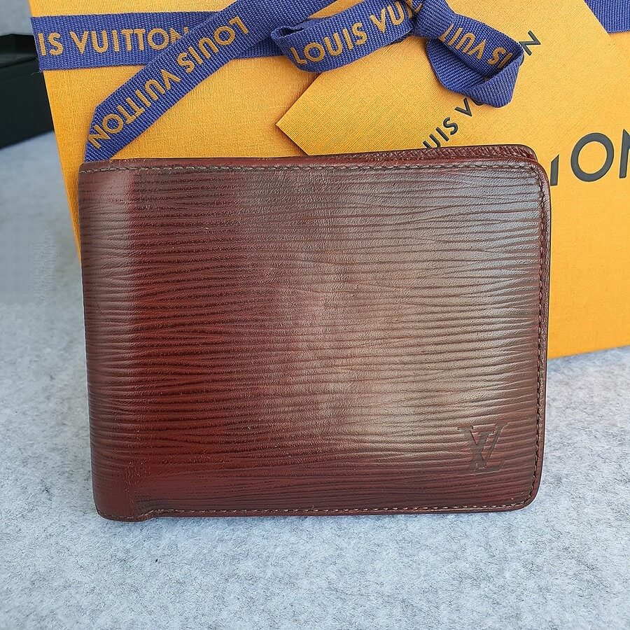 LV Bi-fold Wallet Brown Epi Leather #TOTE-1